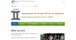 Desktop Screenshot of afwj.org